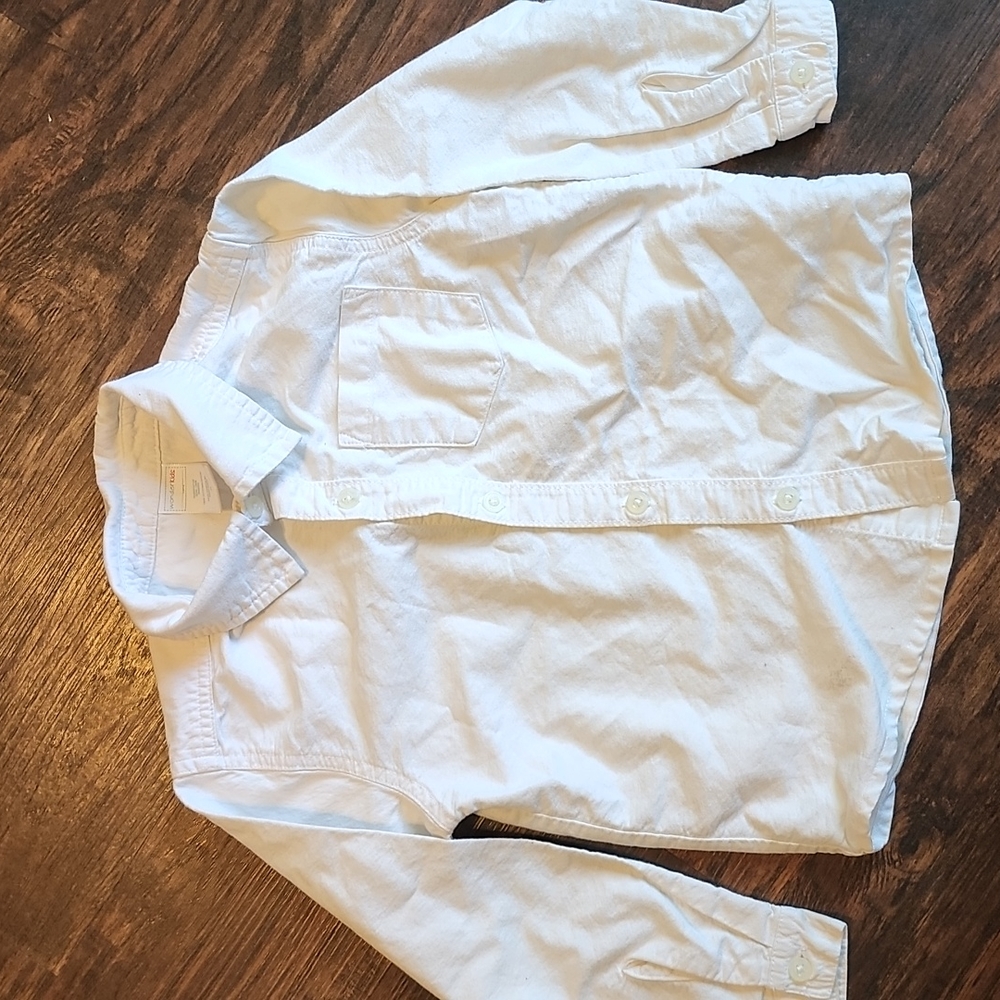 Boys White button up
